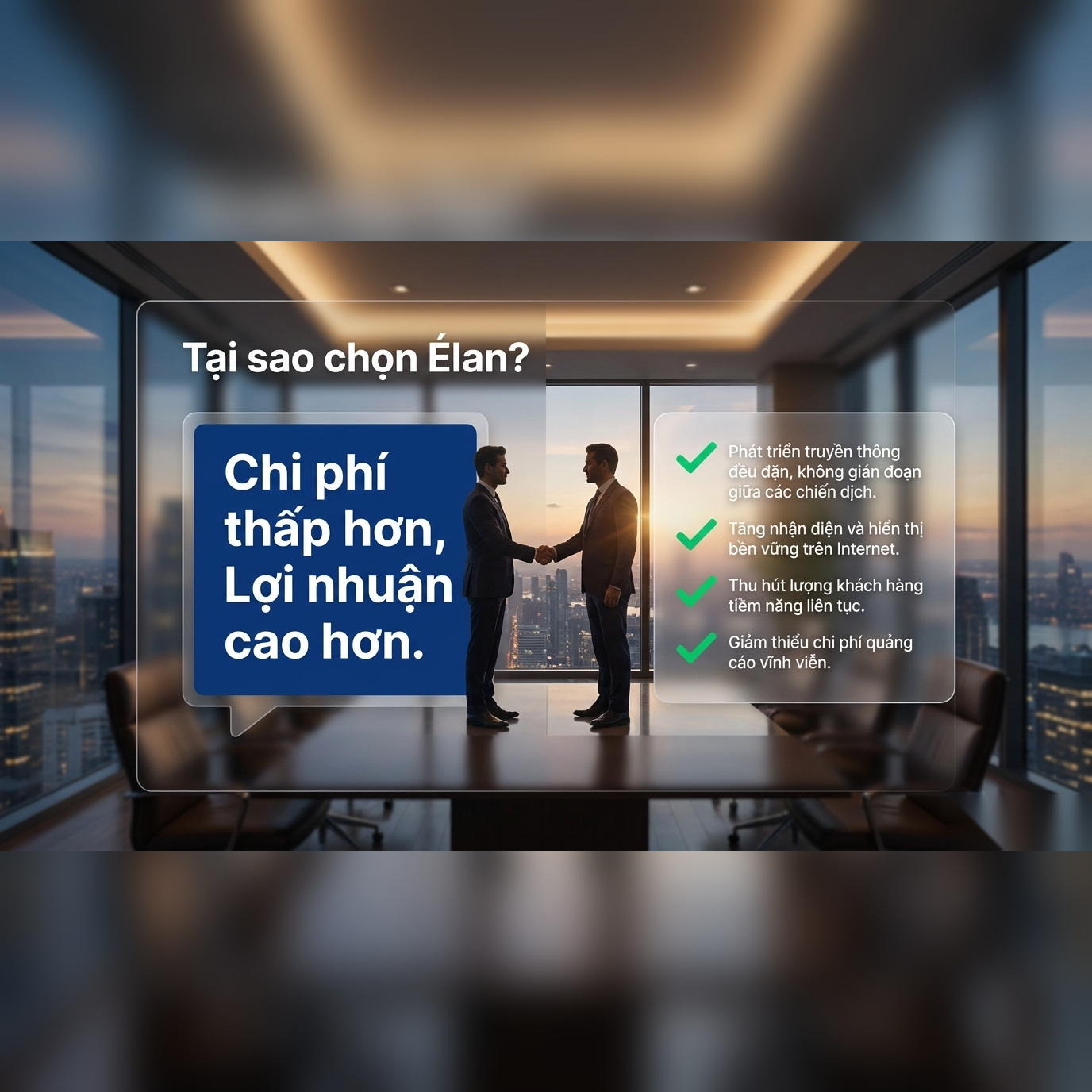 Tại sao chọn ELAN?