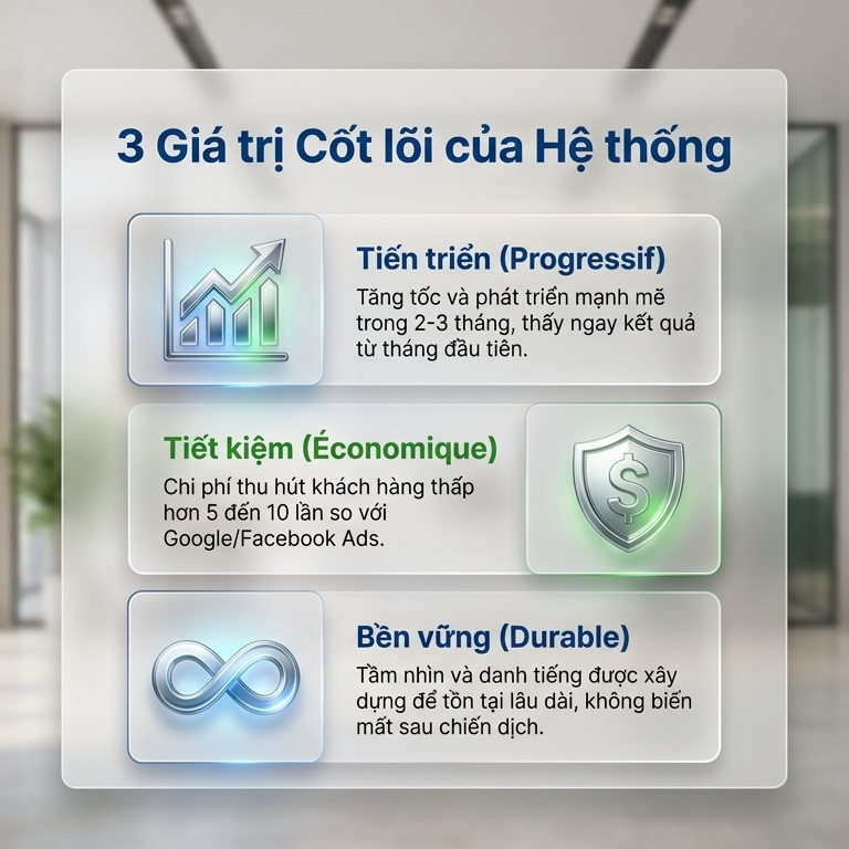 Ba giá trị cốt lõi